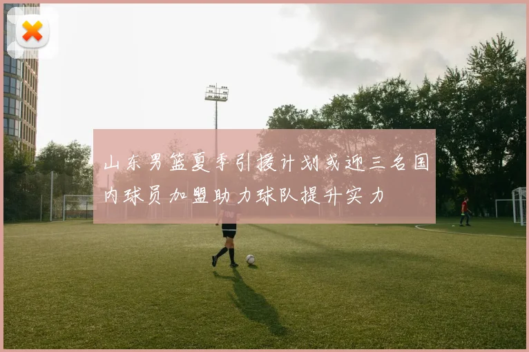 山东男篮夏季引援计划或迎三名国内球员加盟助力球队提升实力